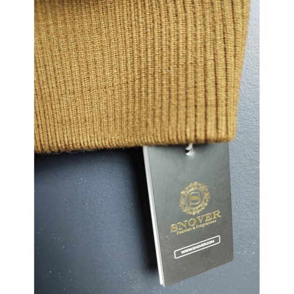 SNOVER Men’s Brown Bomber Jacket Size XL – Signature Premium Outerwear NWT - Picture 13 of 15